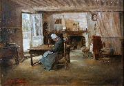 Emile Bernard After Coffee Spain oil painting artist